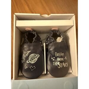 Robeez Soft Soles Dream Among the Stars  Baby Shoes 0-6 Months New In Box